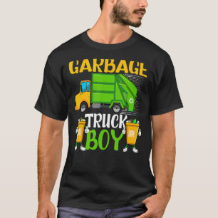 Garbage Truck Boy Garbage Day Recycling For Toddle T-Shirt