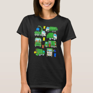Garbage Truck Dump Trash Trucks T-Shirt