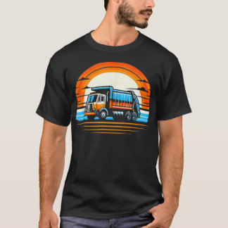 Garbage Truck Garbage Day Designs  11  T-Shirt