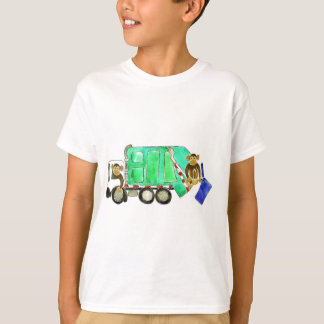 Garbage Truck Monkey T-Shirt