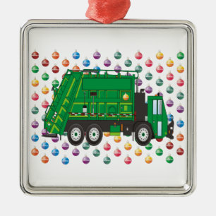 garbage truck Ornaments