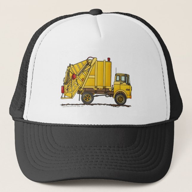 Garbage Truck Rear Loader Hats (Front)