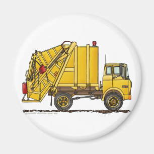 Garbage Truck Rear Loader Magnets