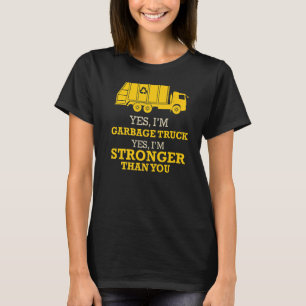Garbage Truck Recycling Garbage Man Garbage Vehicl T-Shirt