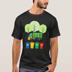 Garbage Truck Reuse Recycle Trash 2 T-Shirt