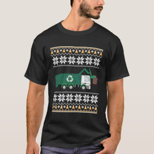 Garbage Truck Shirt Kids Boys Gift Christmas Ugly
