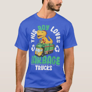 Garbage Truck - This Boy loves Garbage Trucks  T-Shirt
