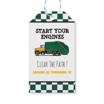 Garbage Truck Trash Boys Birthday 