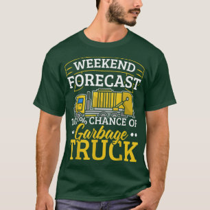 Garbage Truck Trash Collector Recycling Waste Mana T-Shirt
