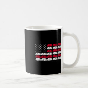 Garbage Truck Usa American Flag Patriotic Men Wome Coffee Mug