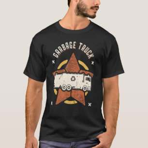 Garbage Truck Vintage Retro Classic T-Shirt