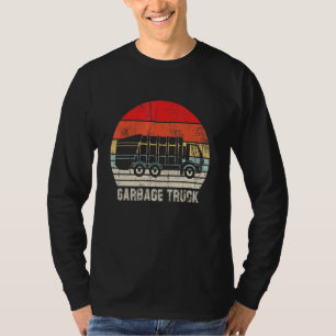 Garbage Truck Vintage Retro T-Shirt