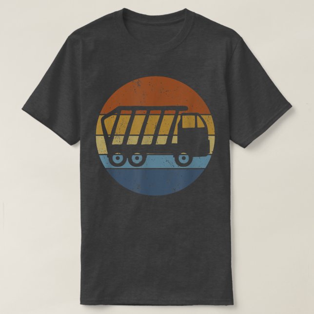Garbage Truck Waste Collector  T-Shirt (Design Front)