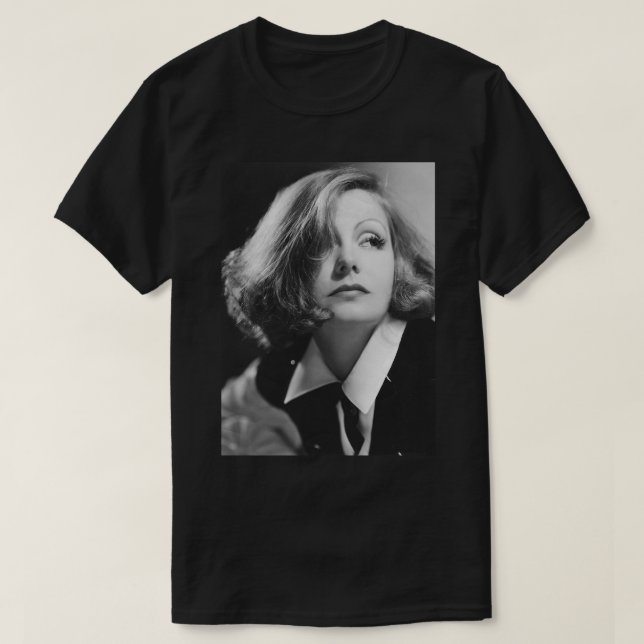 Garbo BW Poster1 T-Shirt (Design Front)
