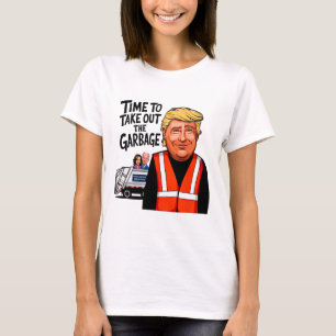 Garbyge For Trump 2024 Funny Time To Take Out Garg T-Shirt
