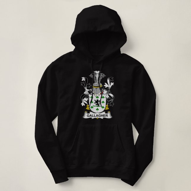 Garcia Coat of Arms  Family Crest  Hoodie (Design Front)