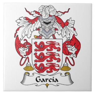 Garcia Family Crest Ceramic Tile