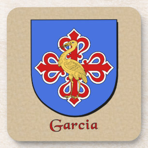 Garcia Family Shield Coaster