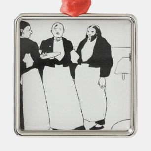 Garcons de Cafe Metal Tree Decoration