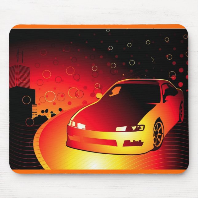Garcya.us_redcar Mouse Pad (Front)