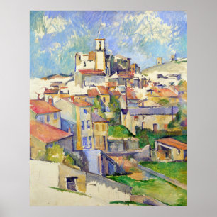 Gardanne (Aix-en-Provence) Paul Cézanne Poster