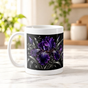 Garden After Dark Midnight Iris Mug
