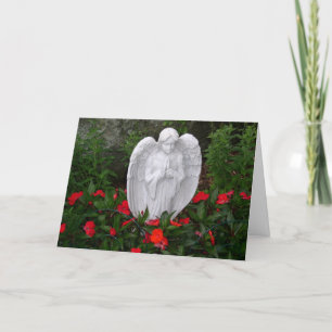 Garden Angel Thoughts Card