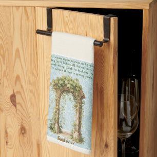 Garden Archway Tea Towel