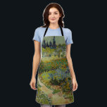 Garden at Arles - Vincent Van Gogh Apron<br><div class="desc">Garden at Arles - Vincent Van Gogh</div>