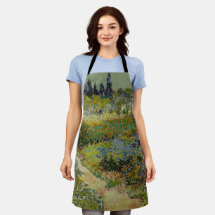 Garden at Arles - Vincent Van Gogh Apron