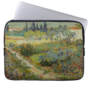 Garden at Arles - Vincent Van Gogh Laptop Sleeve