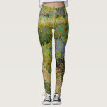 Garden at Arles - Vincent Van Gogh Leggings<br><div class="desc">Garden at Arles - Vincent Van Gogh</div>