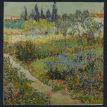 Garden at Arles - Vincent Van Gogh Napkin<br><div class="desc">Garden at Arles - Vincent Van Gogh</div>