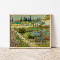 Garden at Arles | Vincent Van Gogh