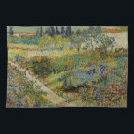 Garden at Arles - Vincent Van Gogh Tea Towel<br><div class="desc">Garden at Arles - Vincent Van Gogh</div>