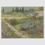 Garden at Arles - Vincent Van Gogh Tissue Paper<br><div class="desc">Garden at Arles - Vincent Van Gogh</div>
