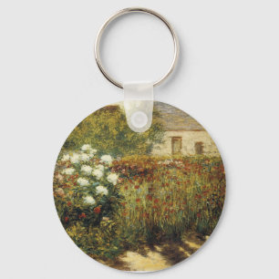 Garden at Giverny Key Ring