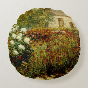 Garden at Giverny Round Cushion