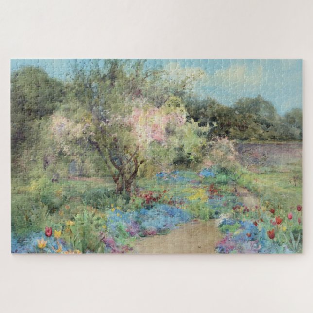 Garden at Kilmurry (by Mildred Anne Butler) Jigsaw Puzzle (Horizontal)