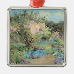 Garden at Kilmurry (by Mildred Anne Butler) Metal Ornament