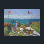 Garden At Saint Adresse Painting By Claude Monet Doormat<br><div class="desc">Garden At Saint Adresse Painting By Claude Monet</div>