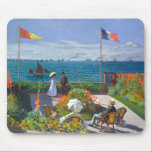 Garden At Saint Adresse Painting By Claude Monet Mouse Pad<br><div class="desc">Garden At Saint Adresse Painting By Claude Monet</div>