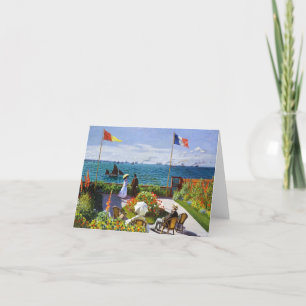 Garden at Sainte-Adresse, 1867 Claude Monet Card