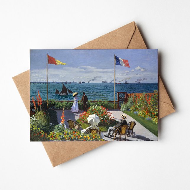 Garden at Sainte-Adresse | Claude Monet Card (Creator Uploaded)