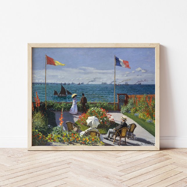 Garden at Sainte-Adresse | Claude Monet Poster (Creator Uploaded)