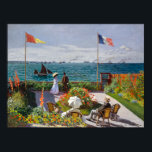 Garden at Sainte-Adresse | Claude Monet | Poster<br><div class="desc">Garden at Sainte-Adresse is a 1867 painting Claude Monet.</div>