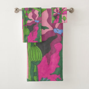 Garden at Twilight Bath Towel Set