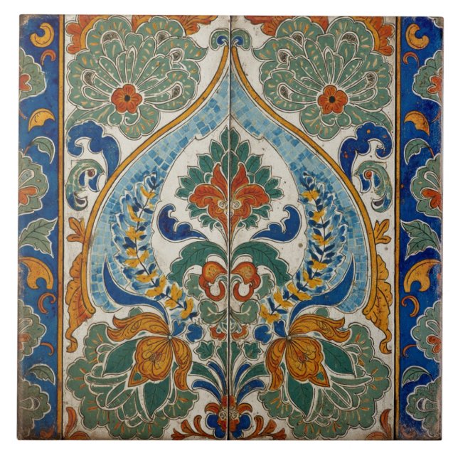 Garden Aura Ceramic Tile (Front)