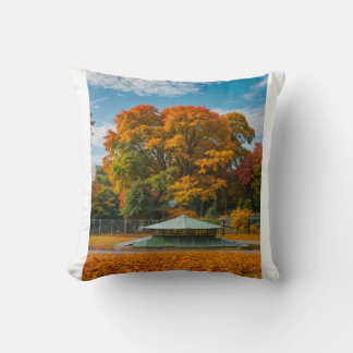 Garden Autumn Foliage Nature Photography. Cushion