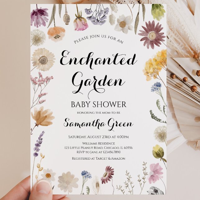 Garden Baby Shower Invitation (Creator Uploaded)